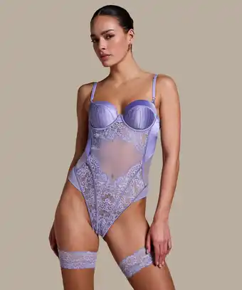 Hunkemoller Hunkemöller Body Charlie Paars aanbieding