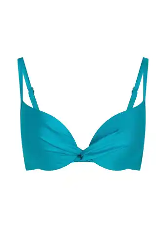 Hunkemoller Hunkemöller Bikinitop Aqua Groen aanbieding