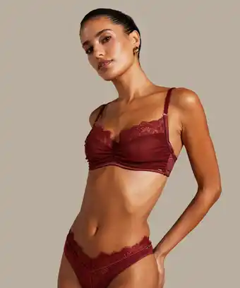 Hunkemoller Hunkemöller Niet-voorgevormde beugel bh Zoe Rood aanbieding