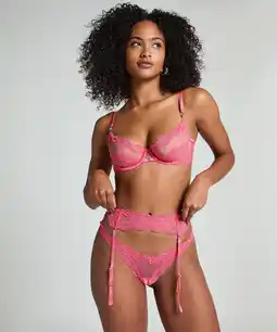 Hunkemoller Hunkemöller Jarretel Shae Roze aanbieding