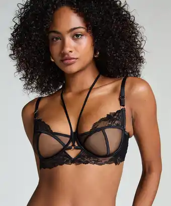 Hunkemoller Hunkemöller Niet-Voorgevormde Beugel bh Amari Zwart aanbieding