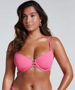 Hunkemoller Hunkemöller Bikinitop Holbox Roze aanbieding