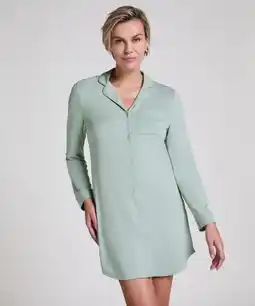 Hunkemoller Hunkemöller Nachthemd Jersey Essential Groen aanbieding