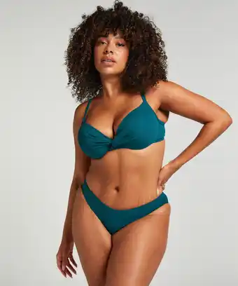 Hunkemoller Hunkemöller Rio Bikinibroekje Eclipse Groen aanbieding