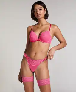 Hunkemoller Hunkemöller String Harmony Roze aanbieding