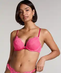 Hunkemoller Hunkemöller Voorgevormde maximizer beugel bh Harmony Roze aanbieding