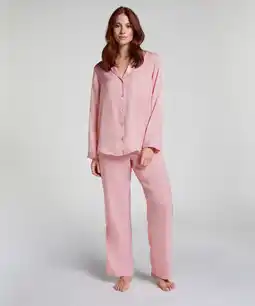 Hunkemoller Hunkemöller Broek Satijn Roze aanbieding