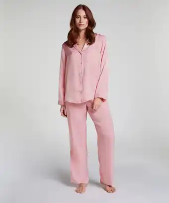 Hunkemoller Hunkemöller Broek Satijn Roze aanbieding