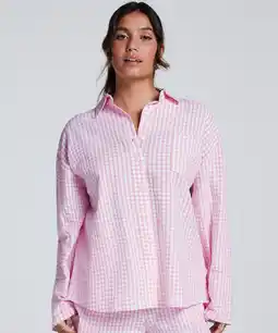 Hunkemoller Hunkemöller Pyjamatop Katoen Roze aanbieding