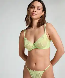 Hunkemoller Hunkemöller Niet-voorgevormde beugel bh Ingrid Groen aanbieding