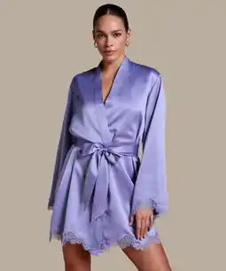 Hunkemoller Hunkemöller Kimono Sophia Paars aanbieding