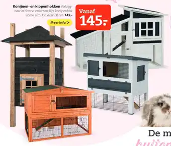 Pets Place Konijnen- en kippenhokken aanbieding