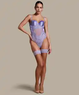 Hunkemoller Hunkemöller Stay-up Charlie Paars aanbieding