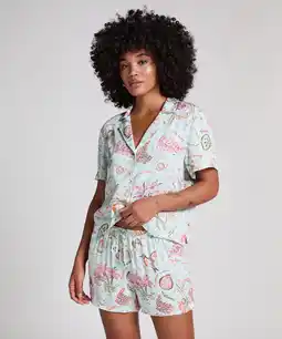 Hunkemoller Hunkemöller Short Satin Groen aanbieding