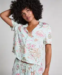 Hunkemoller Hunkemöller Jacket Satin Groen aanbieding