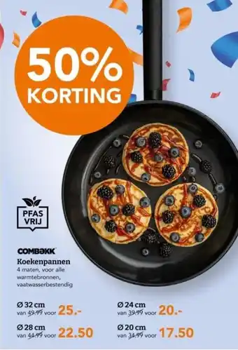 Blokker Koekenpannen aanbieding