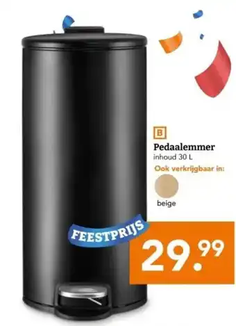 Blokker Pedaalemmer aanbieding