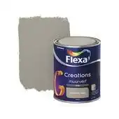 Praxis Flexa muurverf Creations krijt authentic grey 1L aanbieding