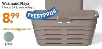 Blokker Wasmand Maya aanbieding