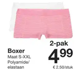 Zeeman Boxer aanbieding