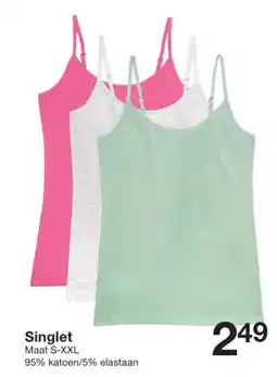 Zeeman Singlet aanbieding