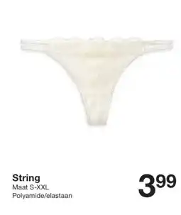 Zeeman String aanbieding