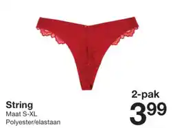 Zeeman String aanbieding