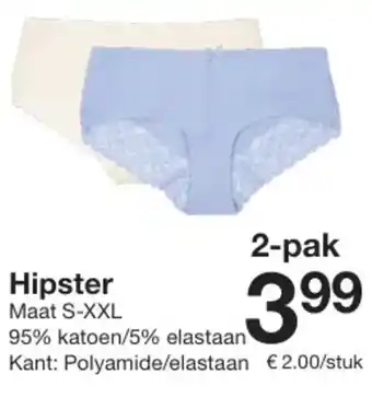 Zeeman Hipster aanbieding