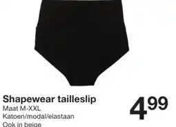 Zeeman Shapewear tailleslip aanbieding