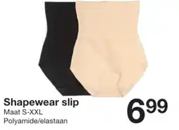 Zeeman Shapewear slip aanbieding
