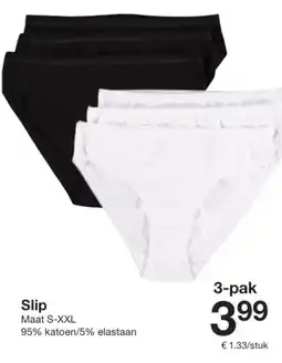 Zeeman Slip aanbieding