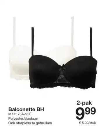 Zeeman Balconette BH aanbieding