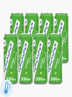 Flink Fernandes Green Punch Blik 33cl 8x aanbieding