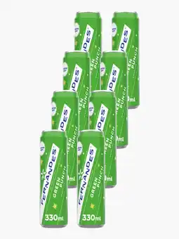 Flink Fernandes Green Punch Blik 33cl 8x aanbieding