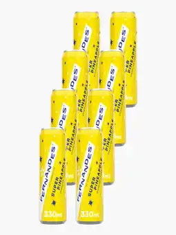 Flink Fernandes Super Pineapple Blik 33cl 8x aanbieding