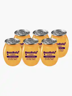 Flink Buzzballz Pornstar Martini 13,5% 20cl 6x aanbieding