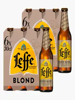 Flink Leffe Blond 6-pack fl 30cl 2x aanbieding