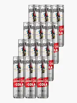 Flink Captain Morgan Spiced Gold & Cola blik 5% 25cl 12x aanbieding