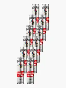 Flink Captain Morgan Spiced Gold & Cola blik 5% 25cl 12x aanbieding