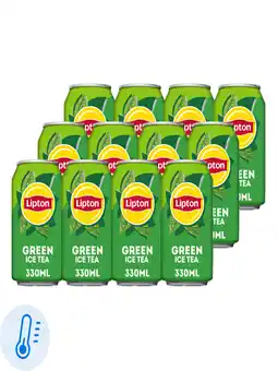 Flink Lipton Ice Tea Green 33cl 12x aanbieding