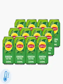 Flink Lipton Ice Tea Green 33cl 12x aanbieding