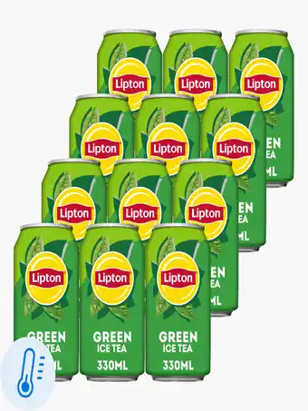 Flink Lipton Ice Tea Green 33cl 12x aanbieding