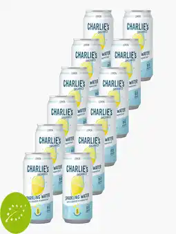Flink Charlie's Organics Sparkling bio Lemon 33cl 12x aanbieding