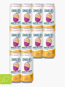 Flink Charlie's Organics Sparkling bio Passionfruit 33cl 10x aanbieding
