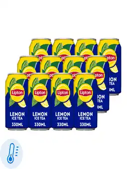 Flink Lipton Ice Tea Still Lemon 33cl 12x aanbieding