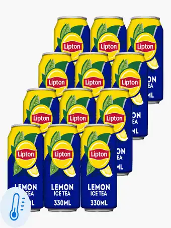 Flink Lipton Ice Tea Still Lemon 33cl 12x aanbieding