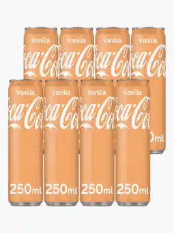 Flink Coca Cola Vanilla 25cl 8x aanbieding