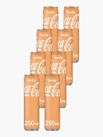 Flink Coca Cola Vanilla 25cl 8x aanbieding