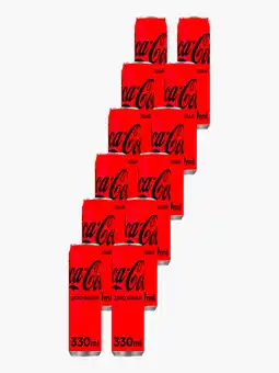 Flink Coca Cola Zero 33cl 12x aanbieding