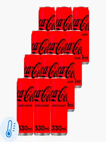 Flink Coca Cola Zero 33cl 12x aanbieding
